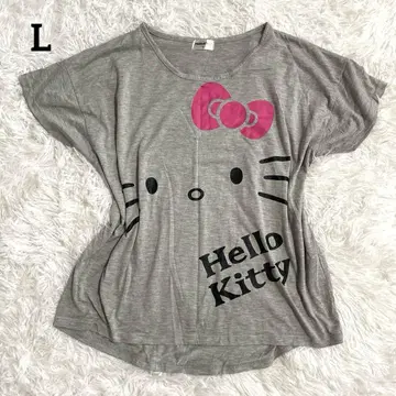 Hello kitty 돌먼 오버 사이즈 루즈한 상의 키티 L