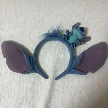 스티치 귀가 달린 머리띠 봉제 인형 포함
