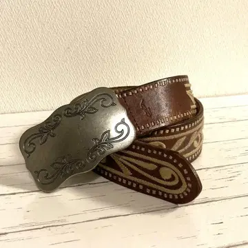 Ralph Lauren 가죽 벨트 빅 버클