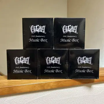 GLAY gigo 한정판 뮤직 박스 세트