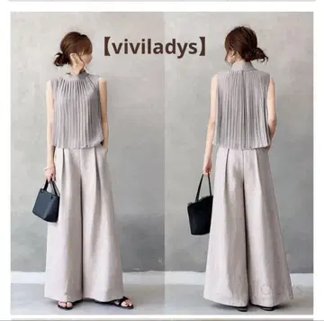 플리츠 슬리브리스 셋업 viviladys