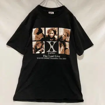 X JAPAN The Last Live 도쿄돔 1997 티셔츠 L