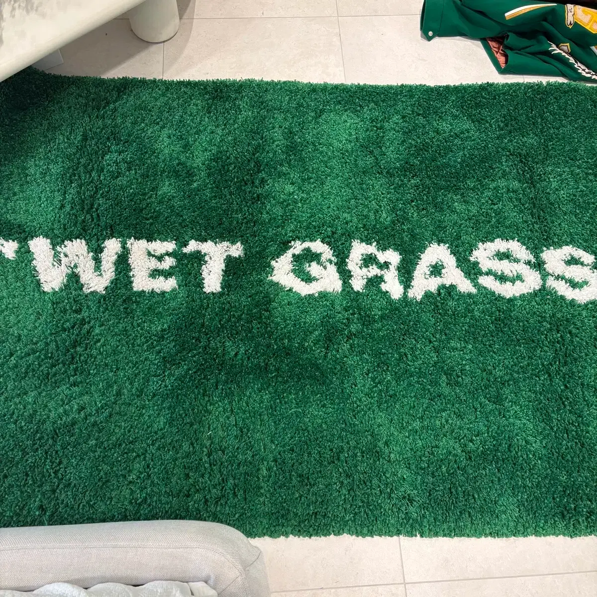 virgil abloh × IKEA wetgrass ルームラグ Wet Grass Rug - Virgil Abloh x IKEA