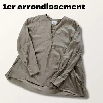 1er arrondissement 실크 레이온 혼방 여성용 M 사이즈