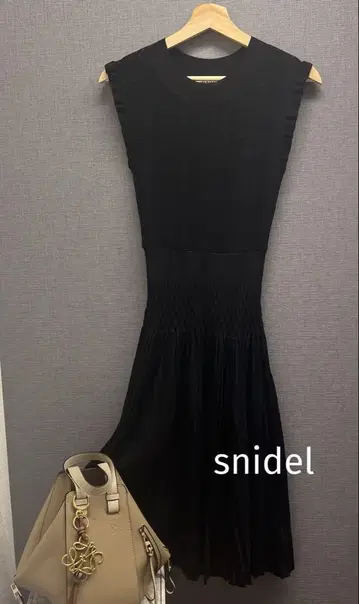 snidel 썸머 니트 원피스 프리 사이즈
