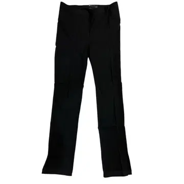 ASOS DESIGN 블랙 슬릿 팬츠