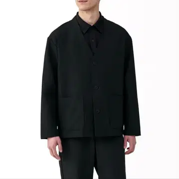 MUJI 무인양품 바람이 잘 통하는 스트레치 축구 가디건