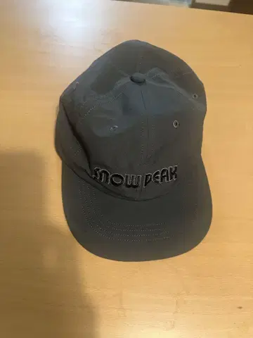 SNOW PEAK 그레이 캡