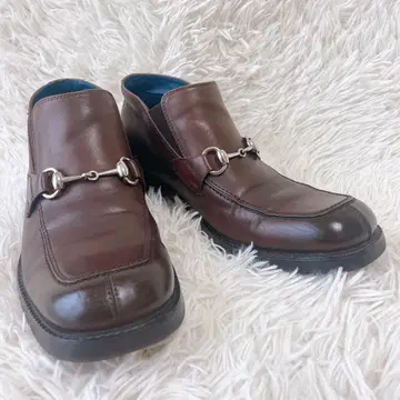 whoop-de-doo 홀스 비트 사이드 고어 부츠 25cm 브라운 계열