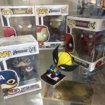 MARVEL 피규어 봉제 인형 영화 혜택 세트