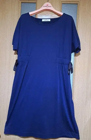 새상품 갤러리 비스콘티 리본 원피스 2 예쁜 M 게재 네이비
