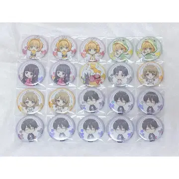 카드캡터 사쿠라 클리어 카드 편 애니메이트 카페 애니카페 캔뱃지