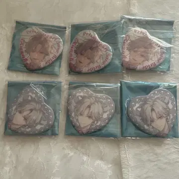 니지산지 Prism Heart June Bride 하트 캔뱃지 쿠츠하