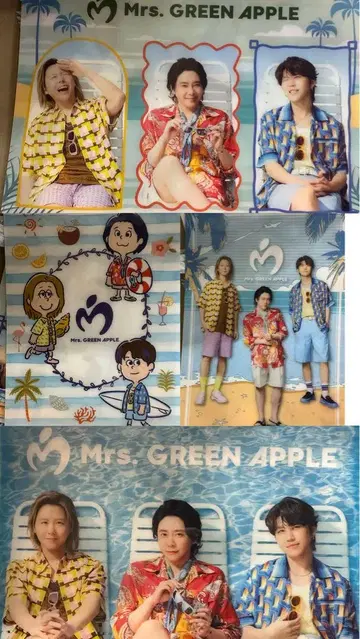 Mrs. GREEN APPLE 미세스 그린 애플 비주얼 시트