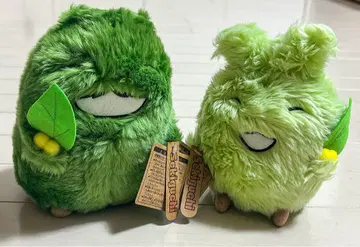 모리조 & 키코로 봉제 인형 세트 세키구치 택 포함