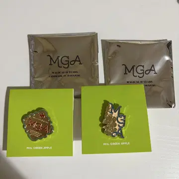 Mrs. GREEN APPLE 핀 배지 2개 세트