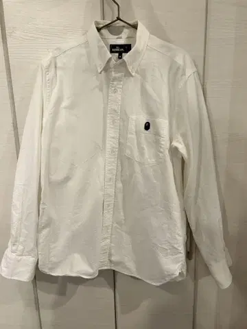 Mr. BATHING APE. 화이트 긴팔 셔츠 M
