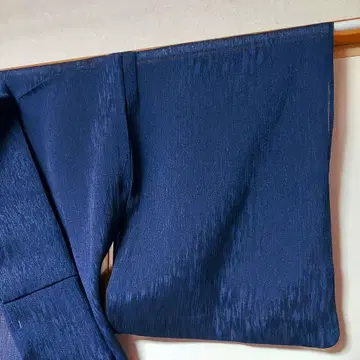 새상품급 여름 기모노 이로무지 단이 카라 64.5cm 길이 152.5cm