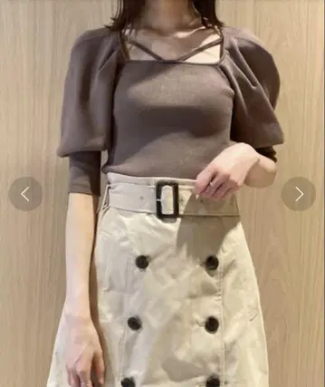 스나이델 스트링 리브 니트 풀오버