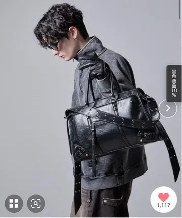 빈티지 디자인 2way 그런지 핸드백/숄더백