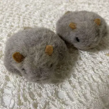 쥐 마스코트 마그넷 포함