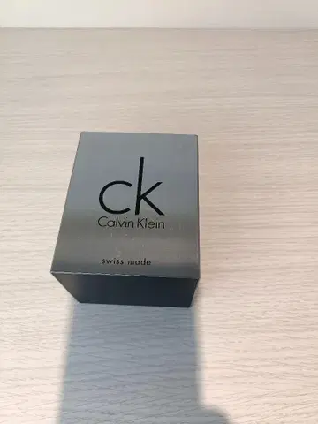 캘빈클라인 쿼츠 손목시계 실버/블랙