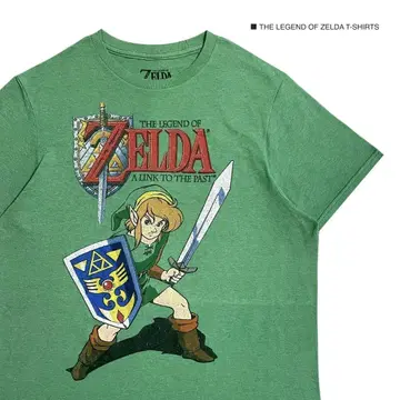 닌텐도 ZELDA 젤다 S 사이즈 반팔 티셔츠 게임 애니메이션