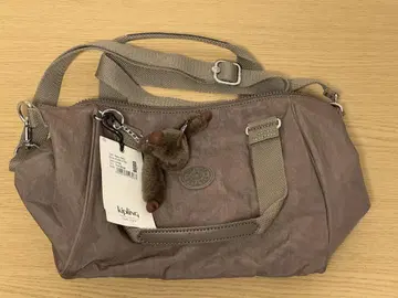 Kipling 브라운 숄더백 미디엄