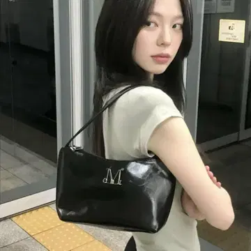 MUCENT 숄더백 핸드백 블랙