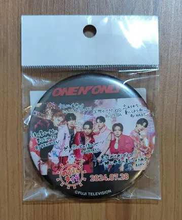 ONE N' ONLY 메자마시 라이브 캔뱃지