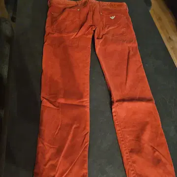 Armani Jeans 빨간색 레드 슬림핏 데님