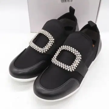 라란트 슬립온 미사용 신발 신발 블랙 여성용 M 사이즈 블랙