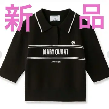릴리 브라운 MARY QUANT 마리콴트 폴로 니트 피케 셔츠