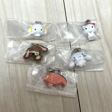 산리오 메지루시 액세서리 메지루시 참 참미 우사 시나모