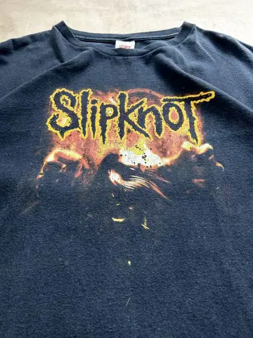 2005 Slipknot 슬립낫 밴드 T 빈티지 메탈