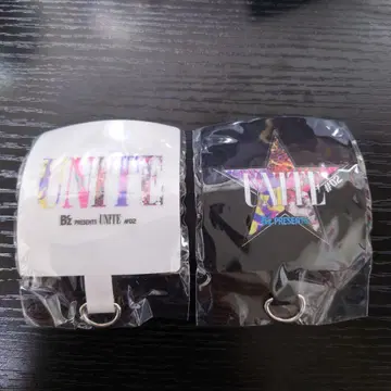 메루카리 택배 B'z UNITE #02 가챠 폰탭 흑백 2종