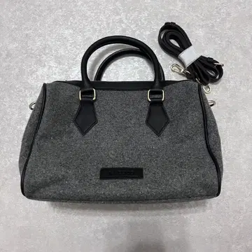 RANDEBOO Preppy boston bag 그레이