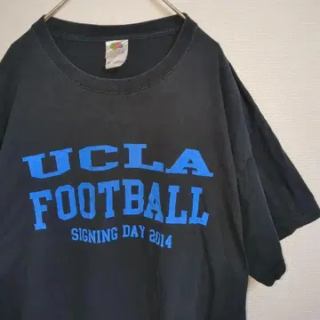 미국 빈티지 의류 프룻 오브 더 룸 UCLA 풋볼 팀 티셔츠