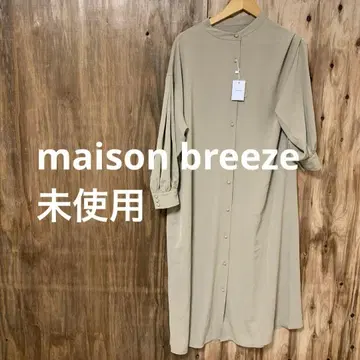 [ 3018번 ] maison breeze 셔츠 원피스 미사용