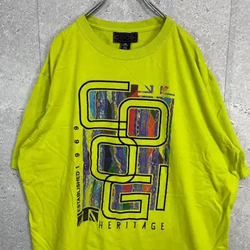 COOGI 쿠지 빅 로고 프린트 빅 사이즈 T셔츠 2XL