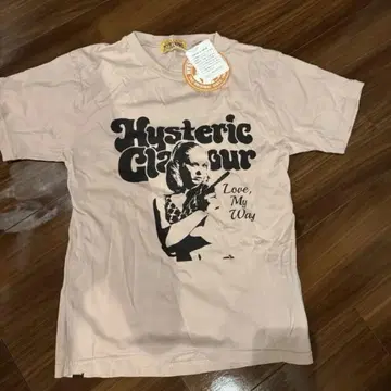 이번 시즌 신상 Hysteric Glamour T셔츠 핑크