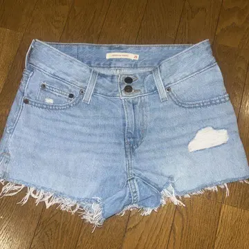 LEVIS 여성용 데님 숏 팬츠