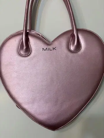milk 하트 백