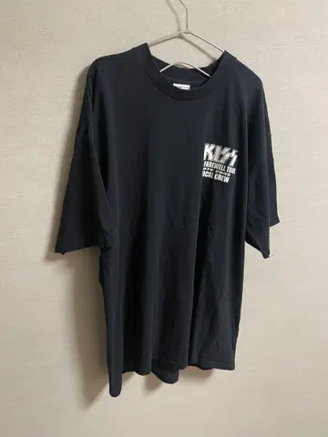 kiss 빈티지 티셔츠 투어 ALL SPORT 90s