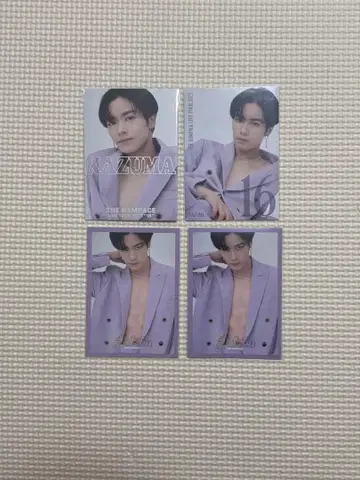 카와무라 카즈마 16 포토 카드 시크릿
