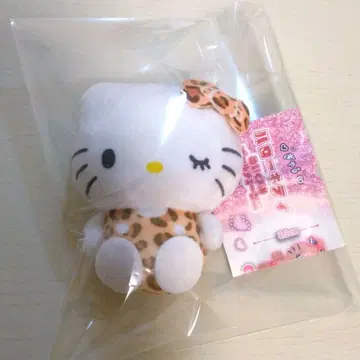 헬로키티 봉제 인형 볼체인 2 레오파드