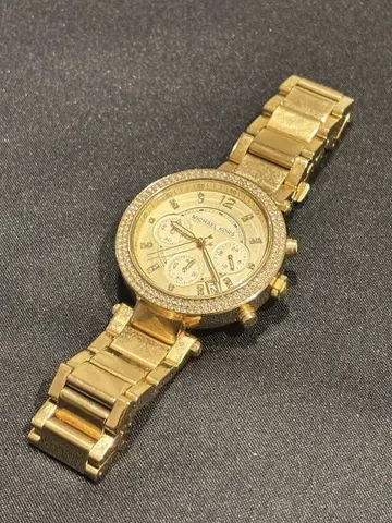 MICHAEL KORS 골드 크로노그래프 손목시계