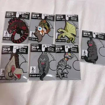 고질라 모스라 츠마마레 키링 6종 세트