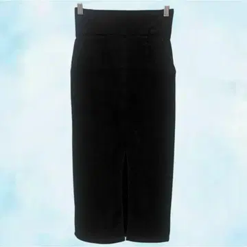 MuRuA 무루아 타이트 스커트 블랙 여성용 슬릿