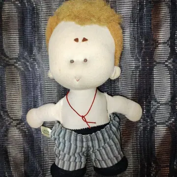 츄파츄라 금발 인형 스트라이프 팬츠